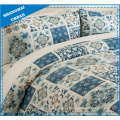 Vintage Floral Impreso Poliéster Duvet Cover Set